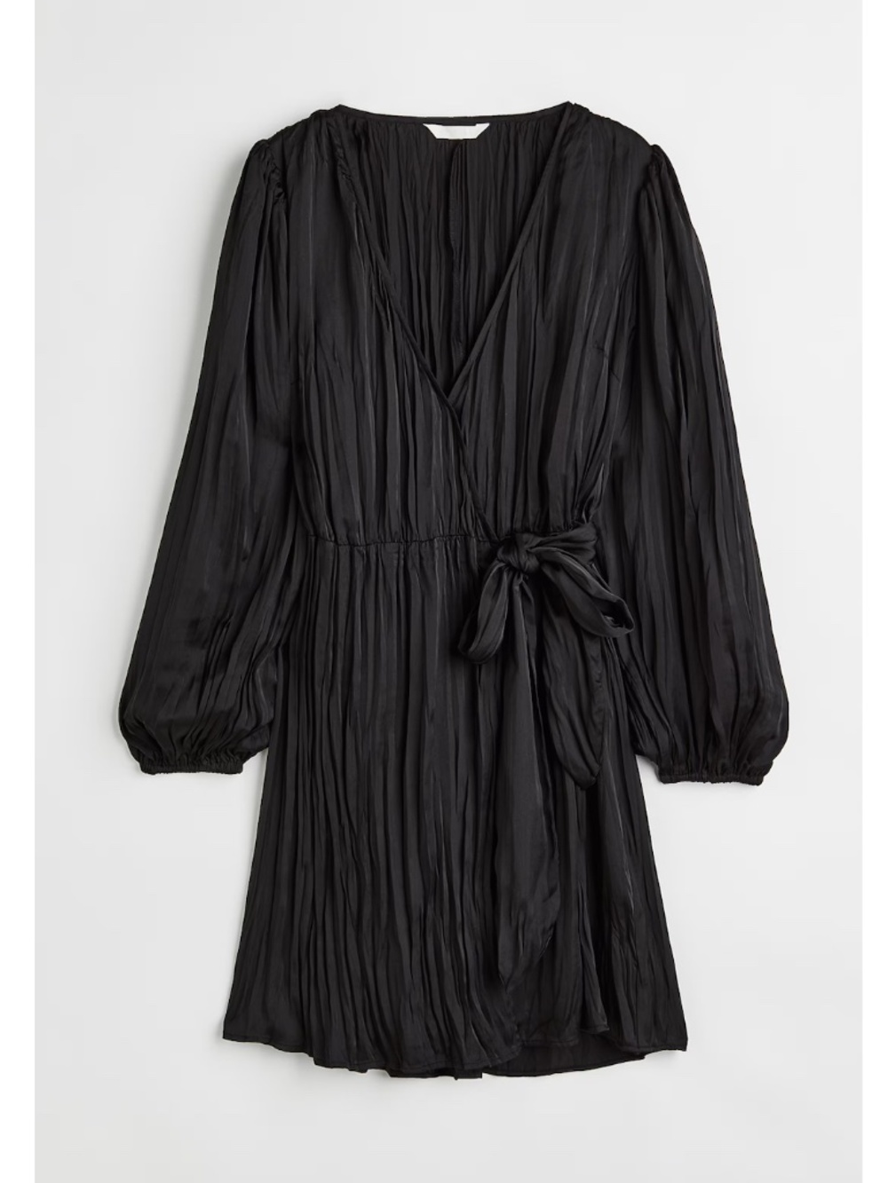 H&M balloon sleeve wrap dress, NWT, M